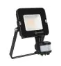 Ledvance LED-Scheinwerfer Kompakt Schwarz 20W 2000lm 100D - 840 Kaltweiß | IP65 - Symmetrisch - Bewegungs- und Lichtsensor